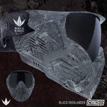 Маска Bunkerkings CMD Goggle - Black Highlander