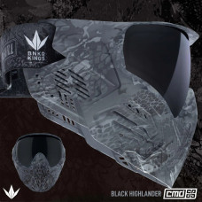 Маска Bunkerkings CMD Goggle - Black Highlander