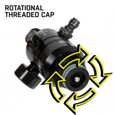 Регулятор HK army AeroLite Pro Regulator - Adjustable & Rotational - Black