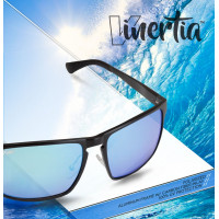 VIRTUE V-INERTIA POLARIZED SUNGLASSES - ICE BLACK