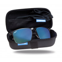 VIRTUE V-INERTIA POLARIZED SUNGLASSES - ICE BLACK