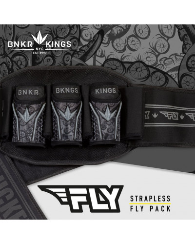 Харнес BUNKERKINGS FLY PACK - 3+4 BLACK TENTACLES в магазине DRPaint.ru