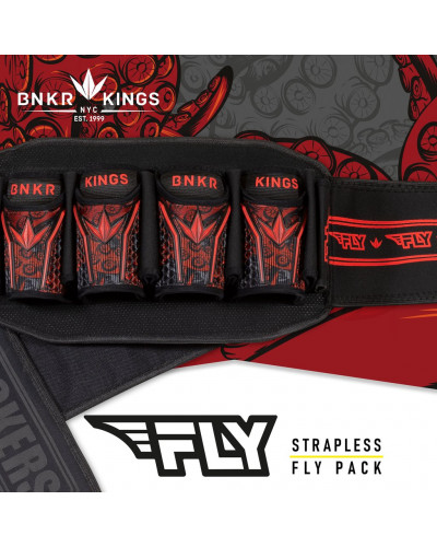 Харнес BUNKERKINGS FLY PACK - 4+7 RED TENTACLES в магазине DRPaint.ru