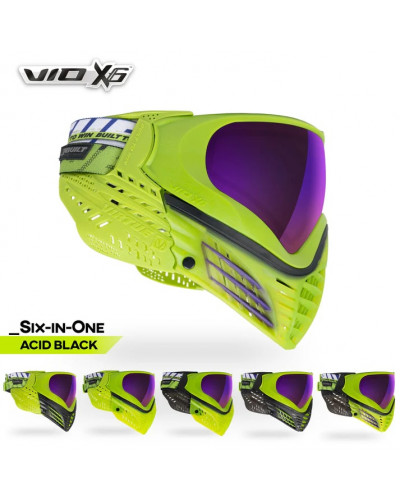Маска Virtue VIO X6 Goggle - Acid Black в магазине DRPaint.ru