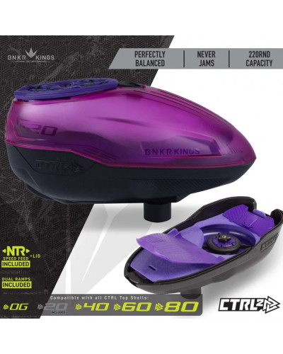 Фидер Bunkerkings CTRL2 Loader - Crystal Purple Black в магазине DRPaint.ru
