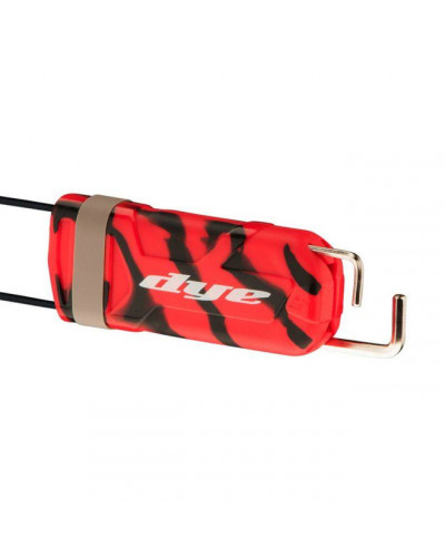 Заглушка Dye Barrel Sock Flex TWST (red/black)