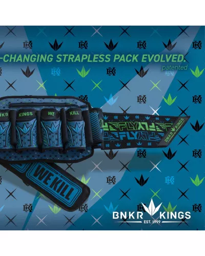 Харнес BUNKERKINGS FLY2 PACK - ROYAL TEAL 4+7 в магазине DRPaint.ru