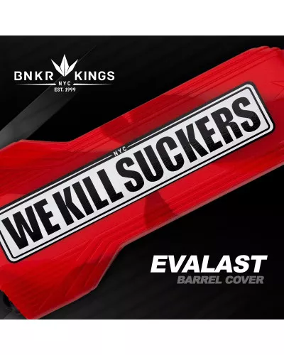 Заглушка BunkerKings - Evalast Barrel Cover - WKS - Red