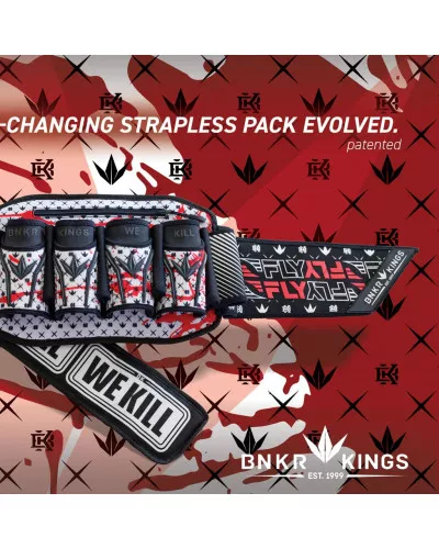 Харнес BUNKERKINGS FLY2 PACK - ROYAL BLOOD 4+7