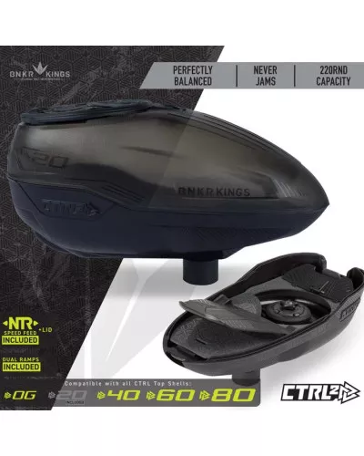 Фидер Bunkerkings CTRL2 Loader - Crystal Smoke Black (2) в магазине DRPaint.ru
